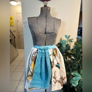 No longer available Vintage Country Farmhouse Style Wrap Tie Apron